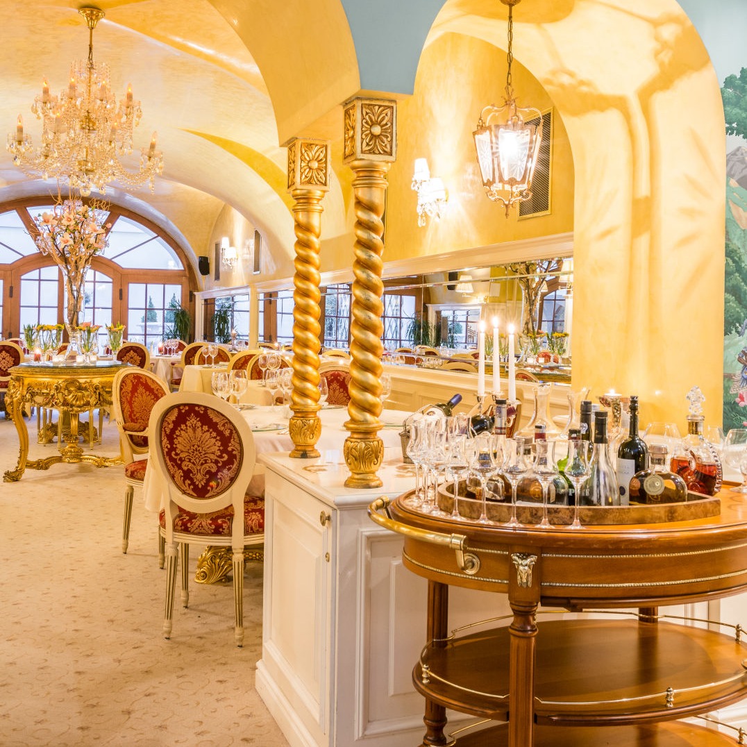 Aquarius Restaurant Prague fairytale interior